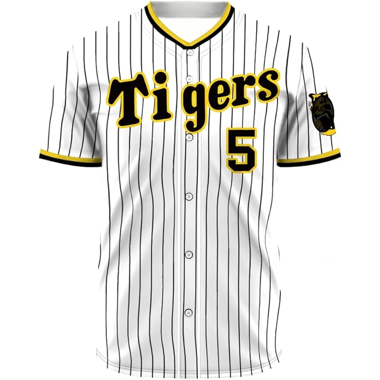 Amazon.co.jp: [Lwydbo] 阪神タイガース ユニフォーム 背番号付き 吸汗